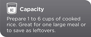 6-Cup Capacity